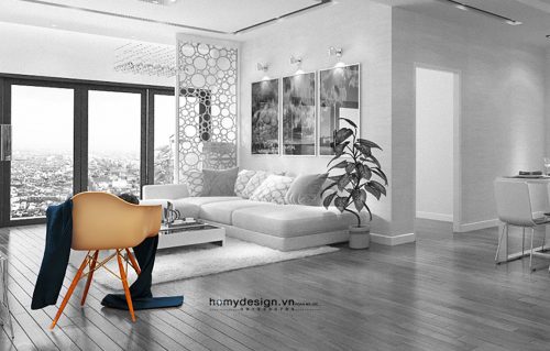 Thiết kế thi công nội thất chung cư cao cấp Mandarin Garden