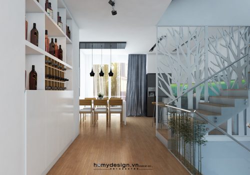 Thiết kế nội thất nhà phố khu đô thị Đại Thanh – Mr Thụy