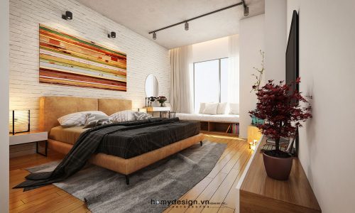Thiết kế thi công nội thất chung cư Starlake phong cách Loft