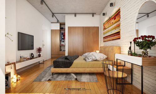 Thiết kế thi công nội thất chung cư Starlake phong cách Loft