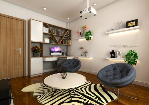 Thiết kế nội thất nhà phố lô hiện đại 4 tầng 3,6 x 8,5 M – Hà Nội