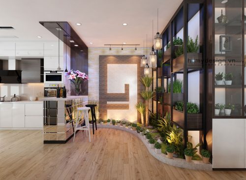 Thiết kế nội thất căn hộ Dulux Starcity – Hòa mình vào thiên nhiên (P2)